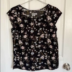 3/$20 Floral Top | Sears | Medium